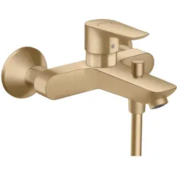 hansgrohe, Duscharmatur + Badewannenarmatur, Talis E Wannenmischer Aufputz (brushed bronze)