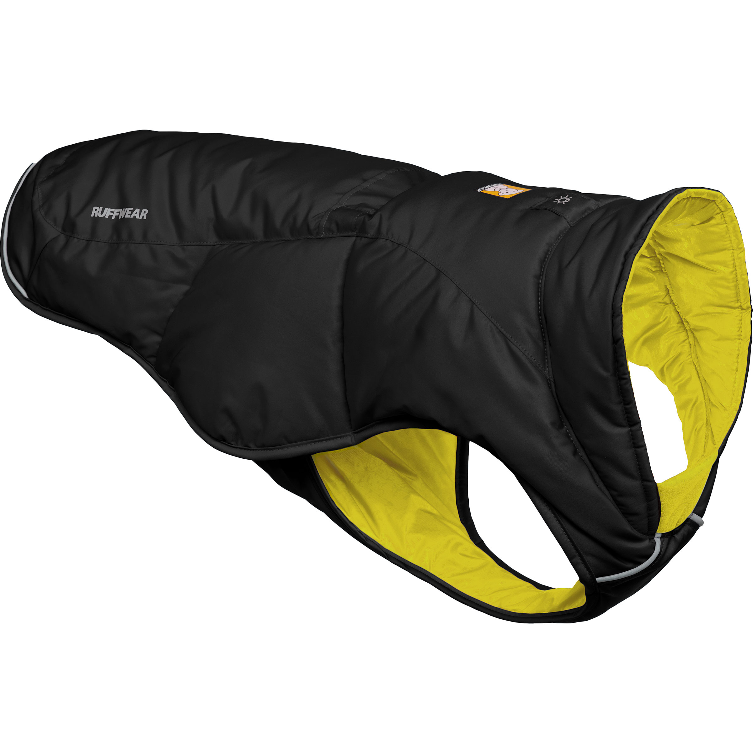 Ruffwear Quinzee Hundemantel Hundemäntel schwarz Größe XL (91-107cm)
