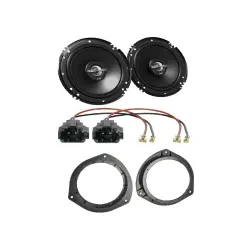 JVC CS-J620x Lautsprecher + Hyundai I20 ab 2015 Lautsprecherringe 165mm Türe ...