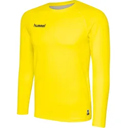 hummel First Performance langarm Funktionsshirt Herren blazing yellow XXL