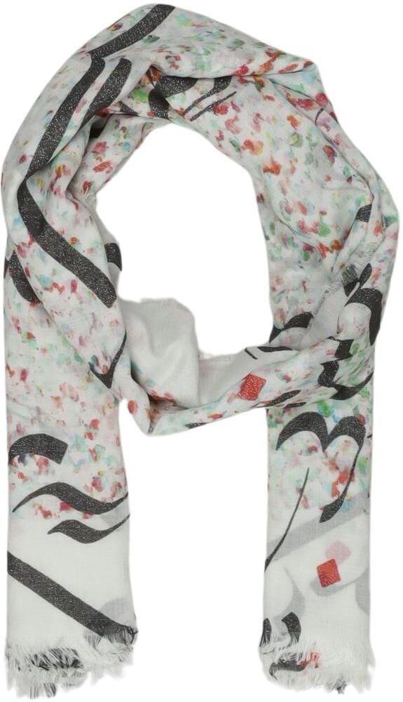 Lala Berlin Damen Schal oder Tuch, Weiß, kein / Etikett - Second Hand