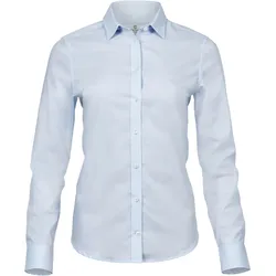 Tee Jays Damen Luxus Stretch Bluse langarm 4025 light blue 3XL