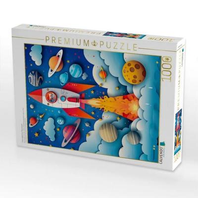 CALVENDO Puzzle Crewmitglied der Marsmission | 1000 Teile Lege-Größe 64x48cm Foto-Puzzle für glückliche Stunden