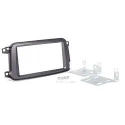  Radioblende SMART ForTwo ab 2010 2DIN schwarz Kit 