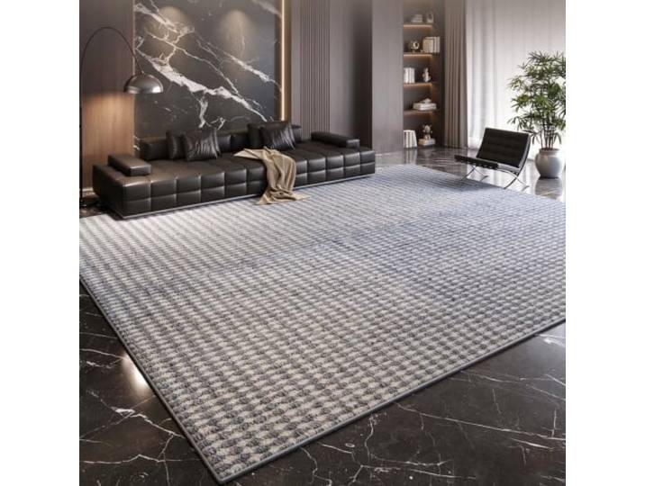 Vintage Wohnzimmerteppich Waschbar Kinderteppich JuteLook Rutschfest Carpet Pflegeleicht Carpet, Flachgewebe, Fleckenabweisend, Schlafzimmer, Esszimmer, Büro, Kinderzimmer, 6mm(Beige-gray,200x300cm)