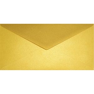 Netuno Briefumschläge Aster Metallic, DIN lang, ohne Fenster, nassklebend, 120g/m², 25 Stück