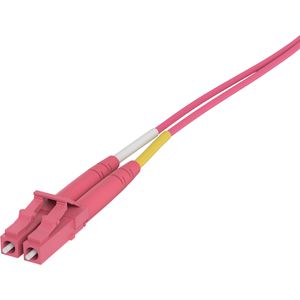UbiQuiti Glasfaserkabel UniFi, Multimode, LC/UPC auf LC/UPC, Duplex, OM4 (25 Gbit/s), 0,5 m, 50 Stück