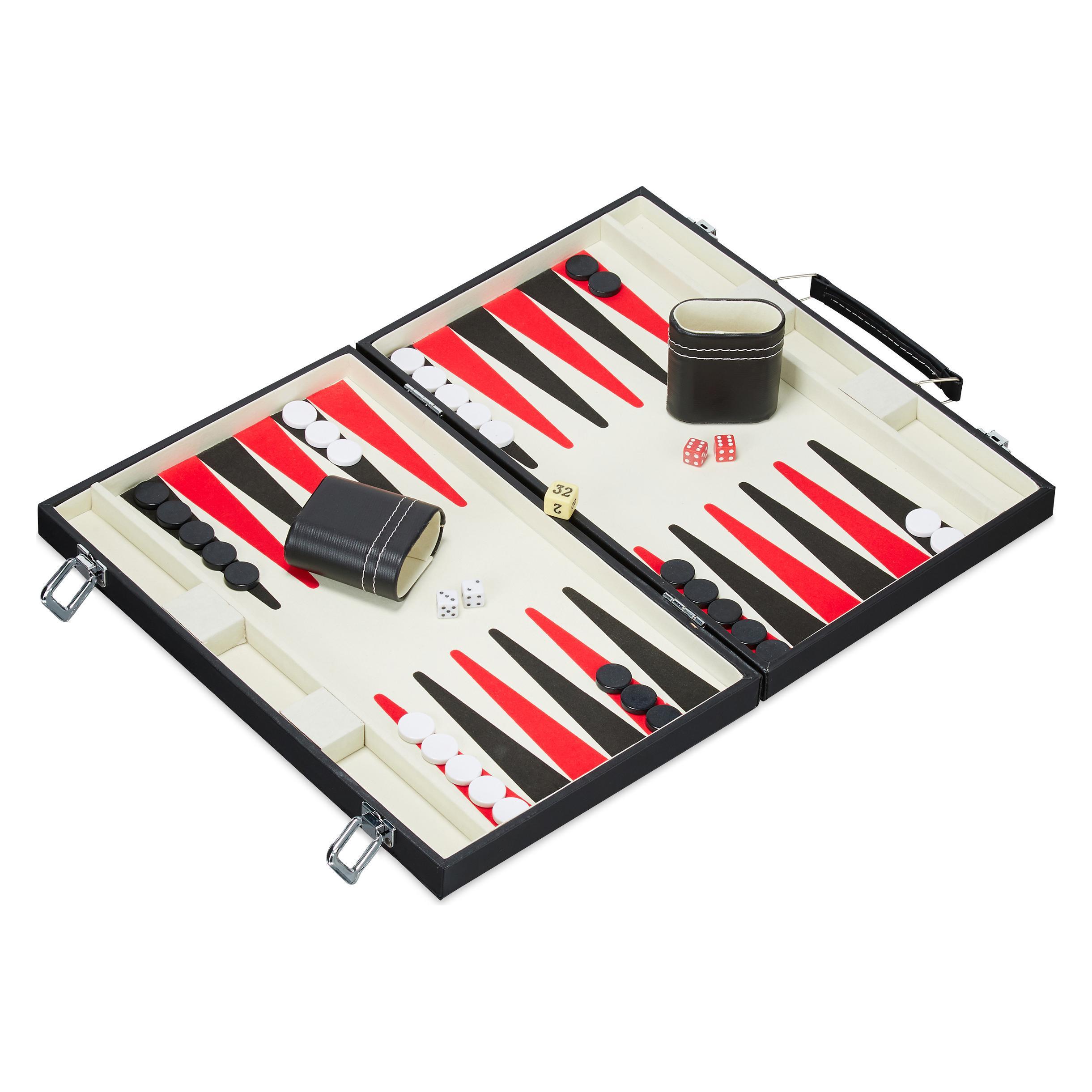 Relaxdays Backgammon Koffer (4052025235031)