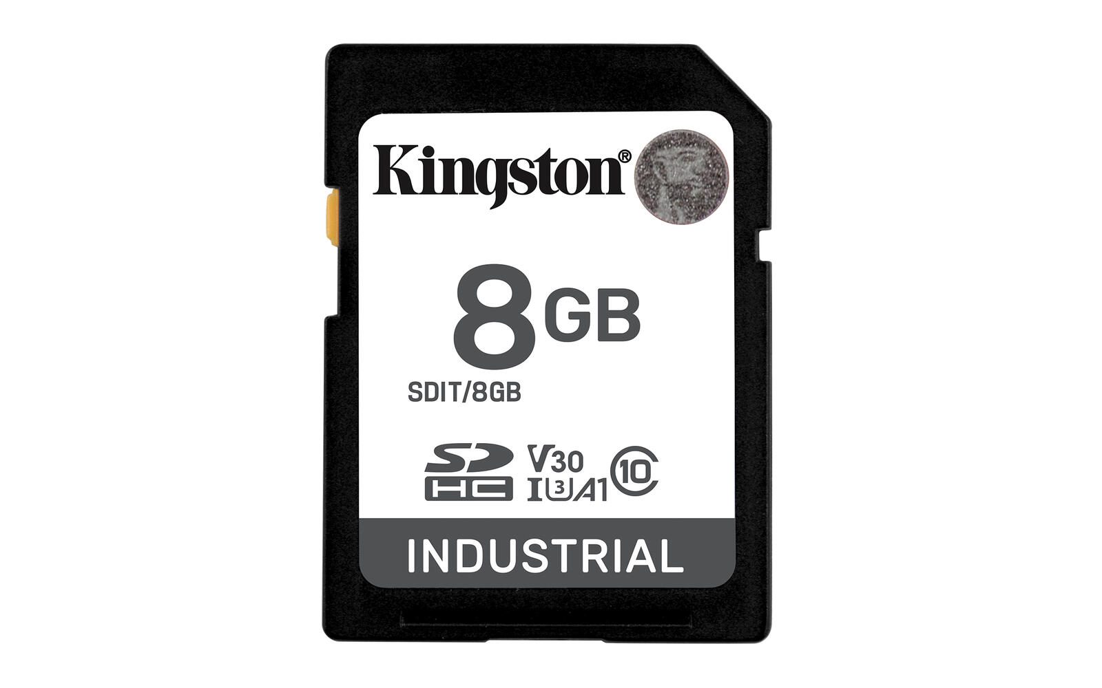 Kingston Technology 8G SDHC Industrial pSLC Speicherkarte 8 GB SDIT/8GB