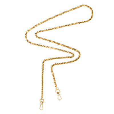 Schulterriemen GRETCHEN "Schulterkette", gold (goldfarben), Taschenanhänger, DamenB:0,5cm H:0,5cm, aus galvanisiertem Metall, B:0,5cm H:0,5cm