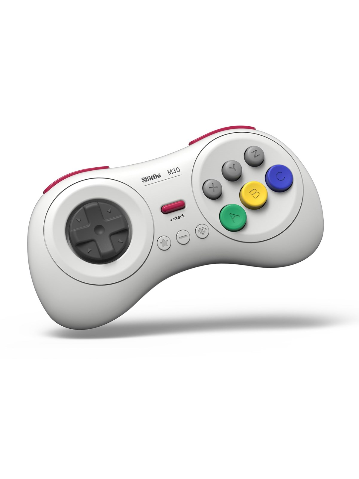 8BitDo M30 Bluetooth Pad White - Wireless Controller - Android