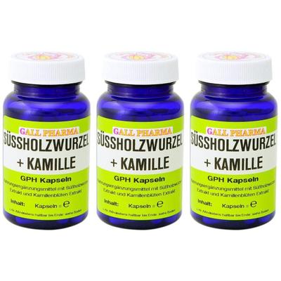 SÜSSHOLZWURZEL+Kamille GPH Kapseln x3 3x120 St