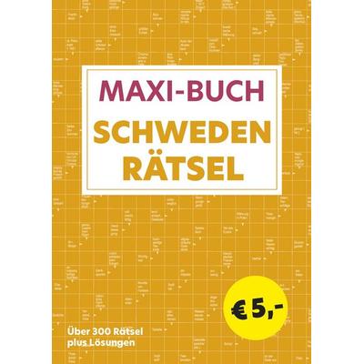 Maxi-Buch Schwedenrätsel Band 5, Taschenbuch von , Athesia Kalenderverlag, 978-3-8318-6226-9