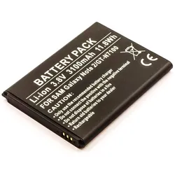 AGI Akku kompatibel mit Samsung Galaxy Note 2 GT-N7100 7105, Smartphone Akku
