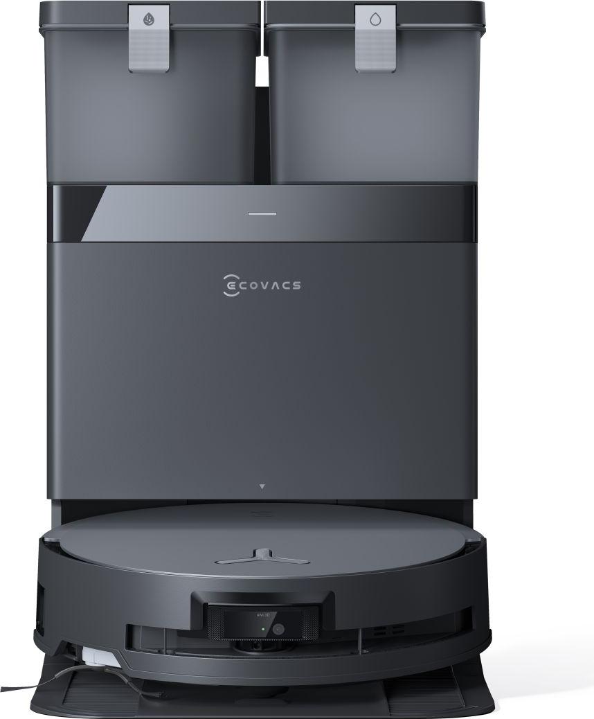Ecovacs Deebot X8 Omni, Staubbeutel, Schwarz, Rund, Staubbeutel, Ladend, Purification, 65 dB
