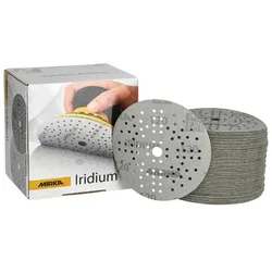 Mirka Iridium 125mm Grip 89L P40 50/Pack - P40