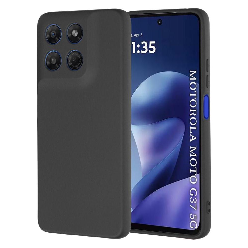 Techsuit - SoftFlex - Motorola Moto G37 / G37 Power / G47 - Black (Motorola Moto G37 Power) (70708560)