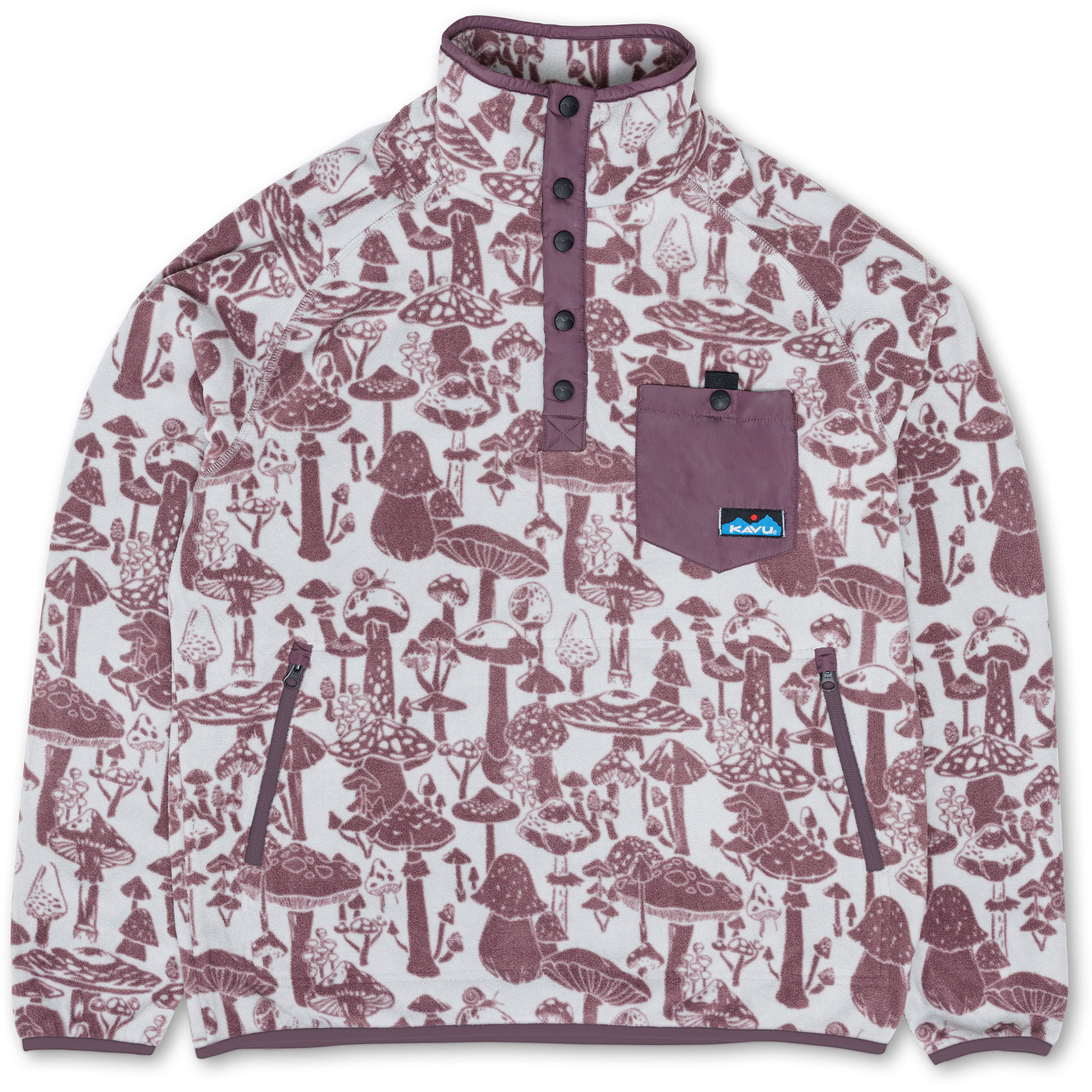 Kavu Teannaway Herren Pullover rosa Größe XL Lifestyle Elastisch