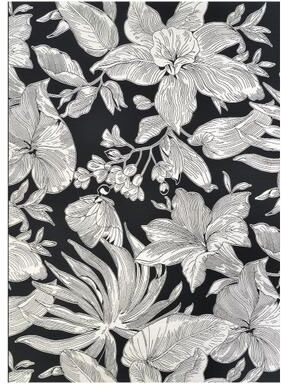 Dream Decor Rugs Gelato Bellflower Floral Indoor Outdoor Area Rug
