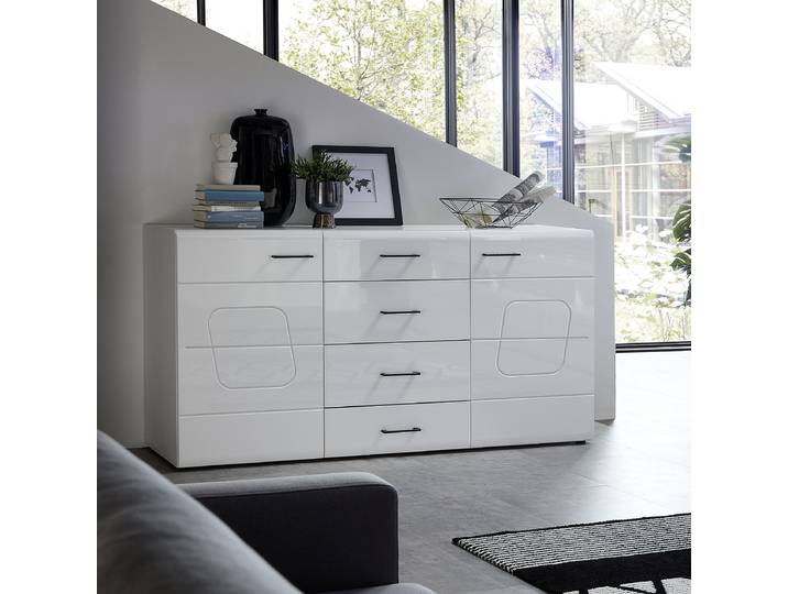 Enfilade Zopial 170 x 94 x 42cm Blanc