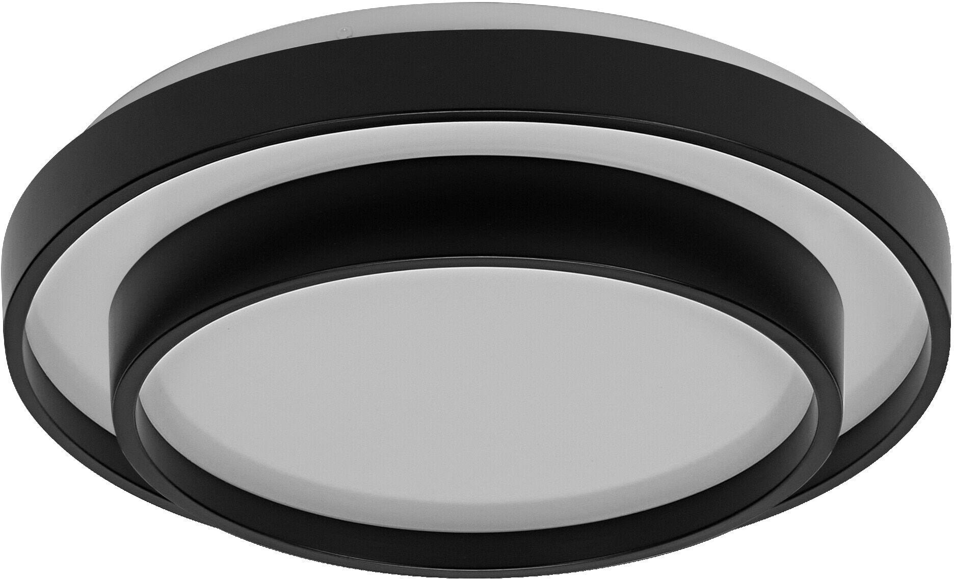 Osram Plafón LED 24W 3000K 38,5cm Negro. Negro
