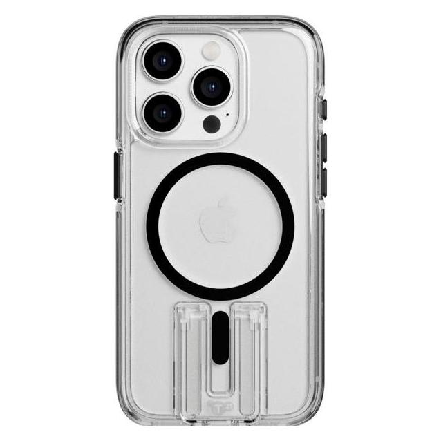 tech21 Evo Kick MagSafe iPhone 15 Pro - Clear Black (Apple iPhone 15 Pro) (T21-10458)