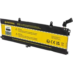 Patona 2911 (1 Zelle, 4800 mAh), Notebook Akku, Schwarz, Gelb