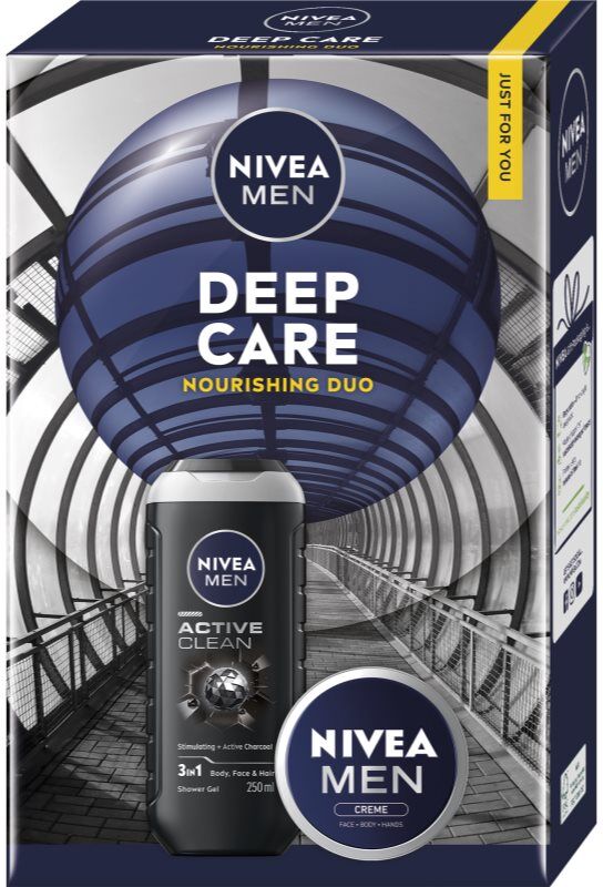NIVEA MEN Deep Care coffret cadeau corps