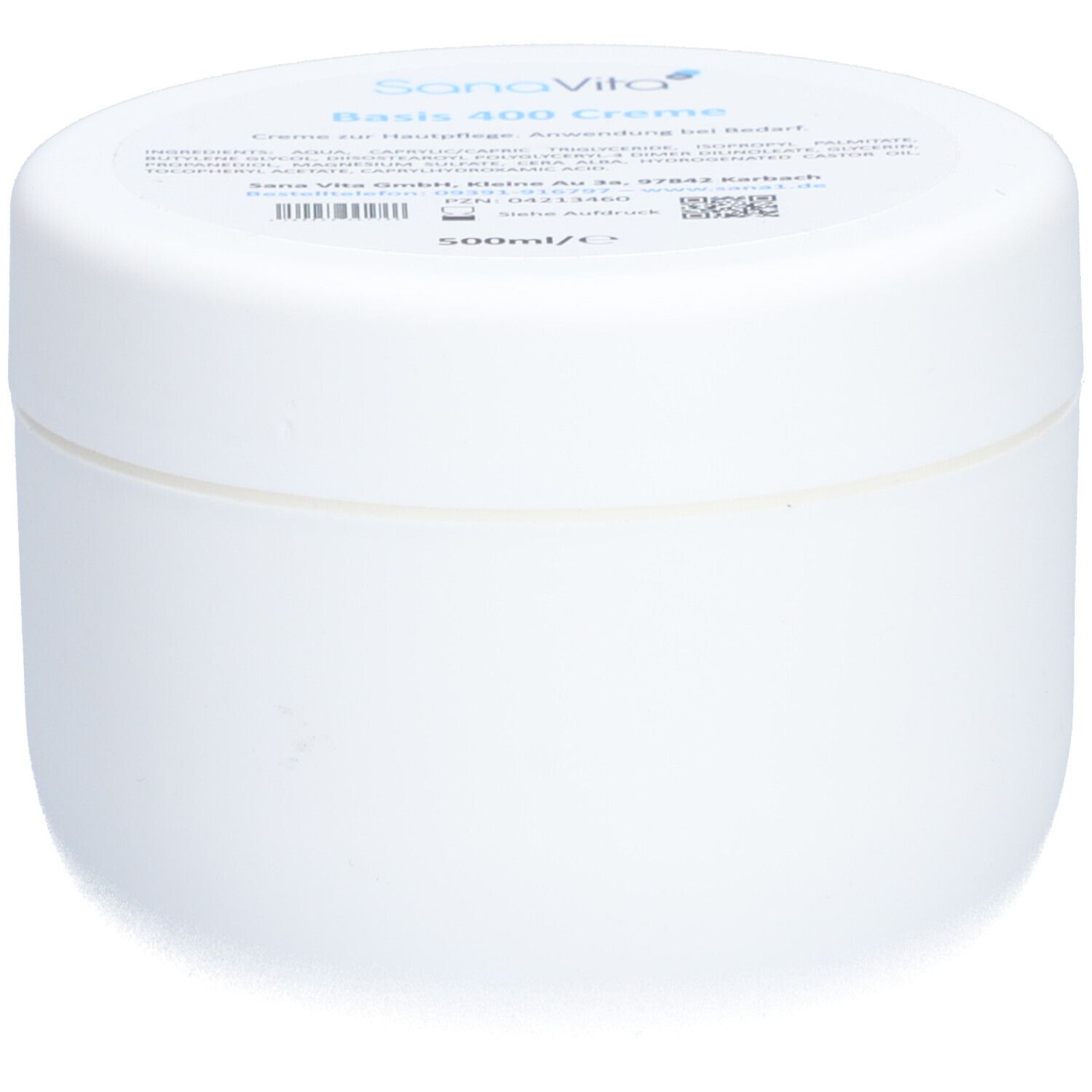 Sana Vita Basis 400 Creme 500 ml