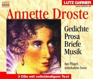 Droste-Hülshoff, Annette von - Annette Droste. 3 CDs. . Gedichte / Prosa / Briefe / Musik - Preis vom 09.10.2026 07:28:09 h