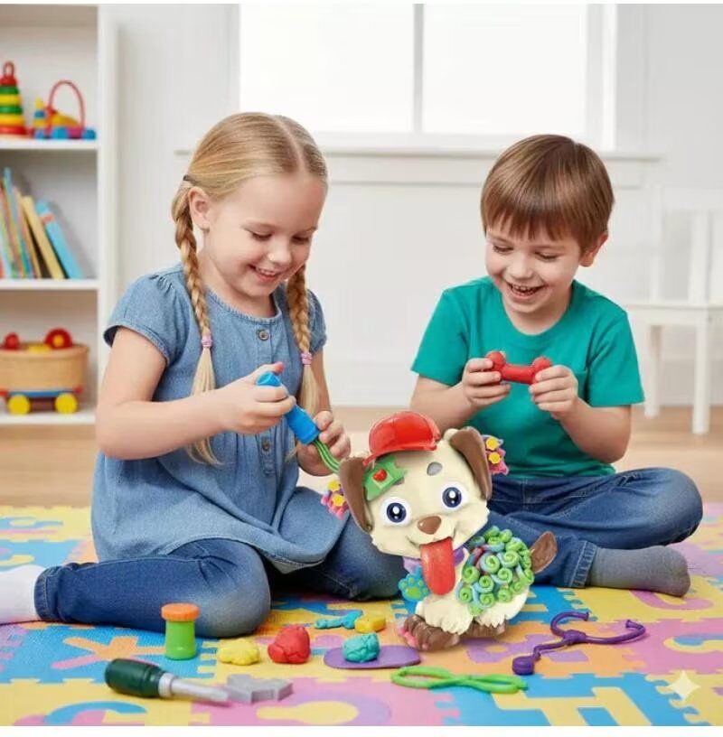 Toy Planet Set De Juego Veterinario Plastiperrito Art Planet Multicolor 4 Años Niño