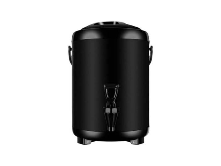 isolierter Getränkespender, Isolierter Getränkespender, isolierter aus Edelstahl(Black,10L)