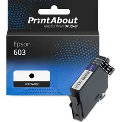 Druckerpatrone kompatibel mit Epson 603 (C13T03U14010) - Schwarz