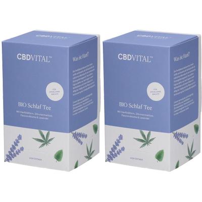 CBD Vital Bio Schlaf Tee Filterbeutel 2x 2x20 St