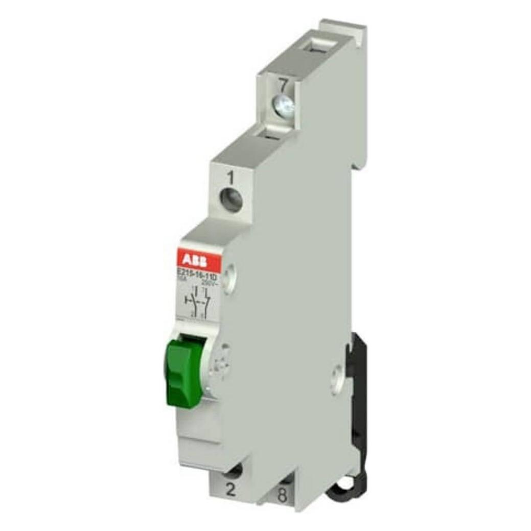 ABB Druckknopf grün 16A 250V 1S/Ö DPST DIN (2CCA703152R0001)