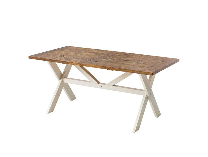 Esstisch I 180 x 79 x 90cm Weiß/Weiß