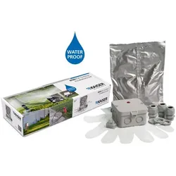 KAISER Abzweigdose IP68 6qmm 95x95x55mm 2521 quadrat uni Kunststoff hfr