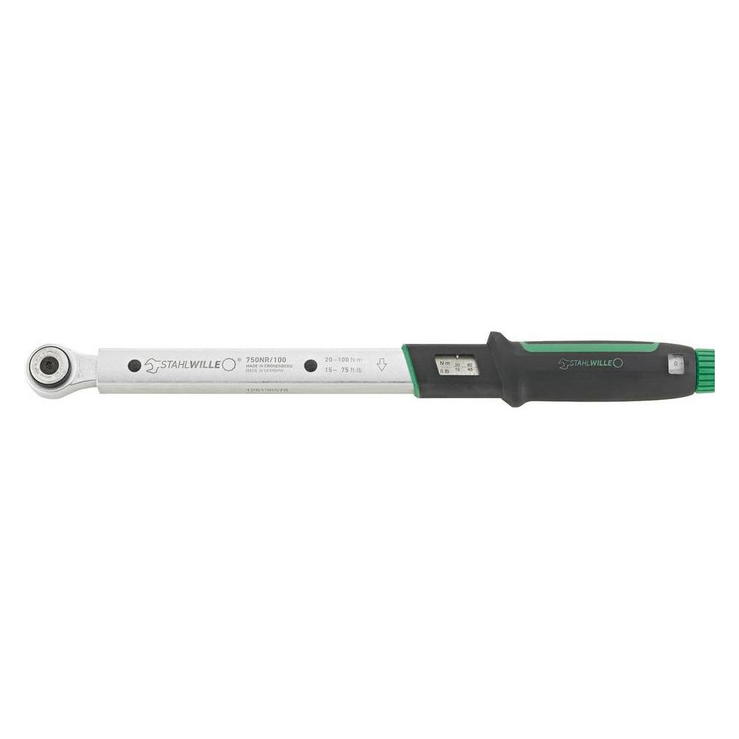 Stahlwille Drehmomentschlüssel 750NR/100 (3/8", 20 - 100 Nm) (50021003)