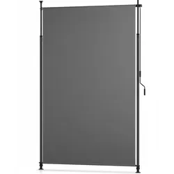 SENKRECHTMARKISE SolVision KM5 Klemmmarkise 1,5x3,1m Anthrazit