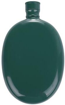 Modern Mode Marketplace 3oz Mini Hip Flask Portable 304 Stainless Steel Round Pocket Flask dark Green