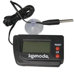 Komodo Digitales Thermometer, Terrariumtechnik