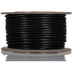 RS PRO, Kabelleitung, Steuerleitung, 2-adrig x 0,5 mm2 Militär Schwarz, 25m (25 m)