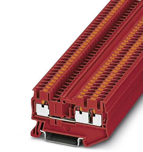 Phoenix Contact 3211223 Durchgangsklemme 5.2mm Schnellanschluss Rot 50St.