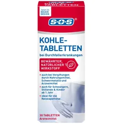 SOS Kohle-tabletten 30 St