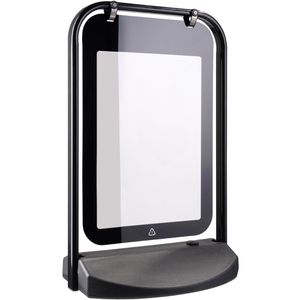 Sprintis Kundenstopper Swing-Stop, DIN A2, 44 mm Profil, schwarz
