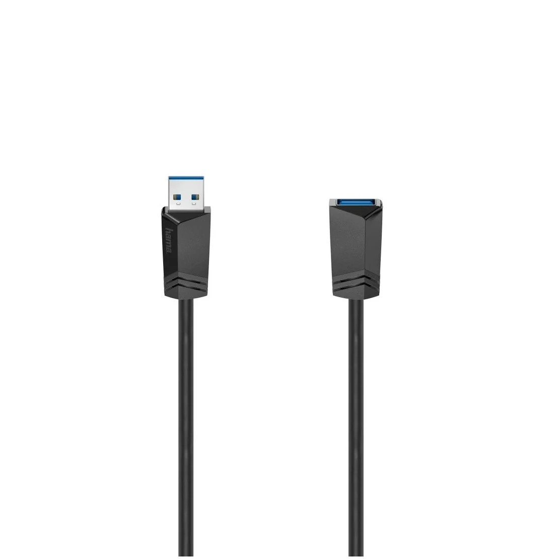 Hama USB 3.0 verlengkabel, 1,5 meter, zwart