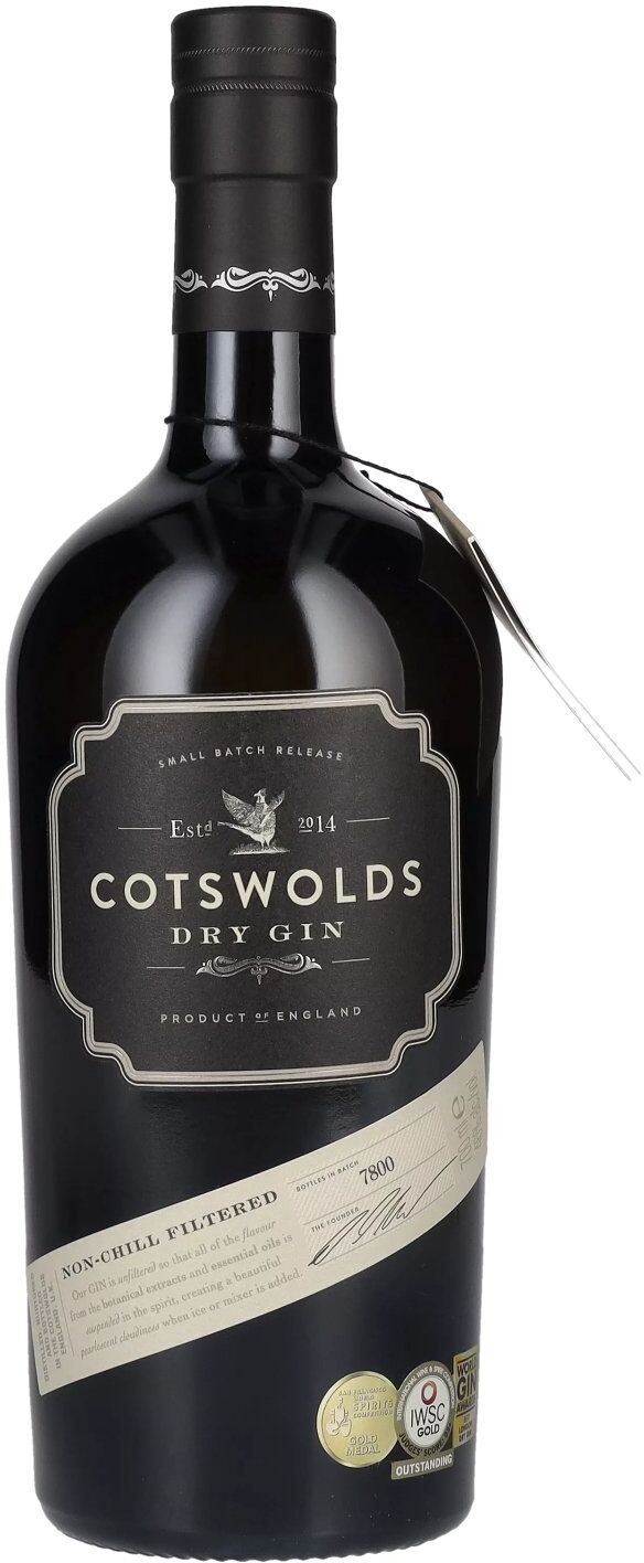 Cotswolds Dry Gin 46% Vol. 0,7l