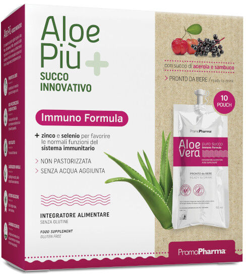 Promopharma Aloe Più Immuno Formula 10 Stick Da 50ml