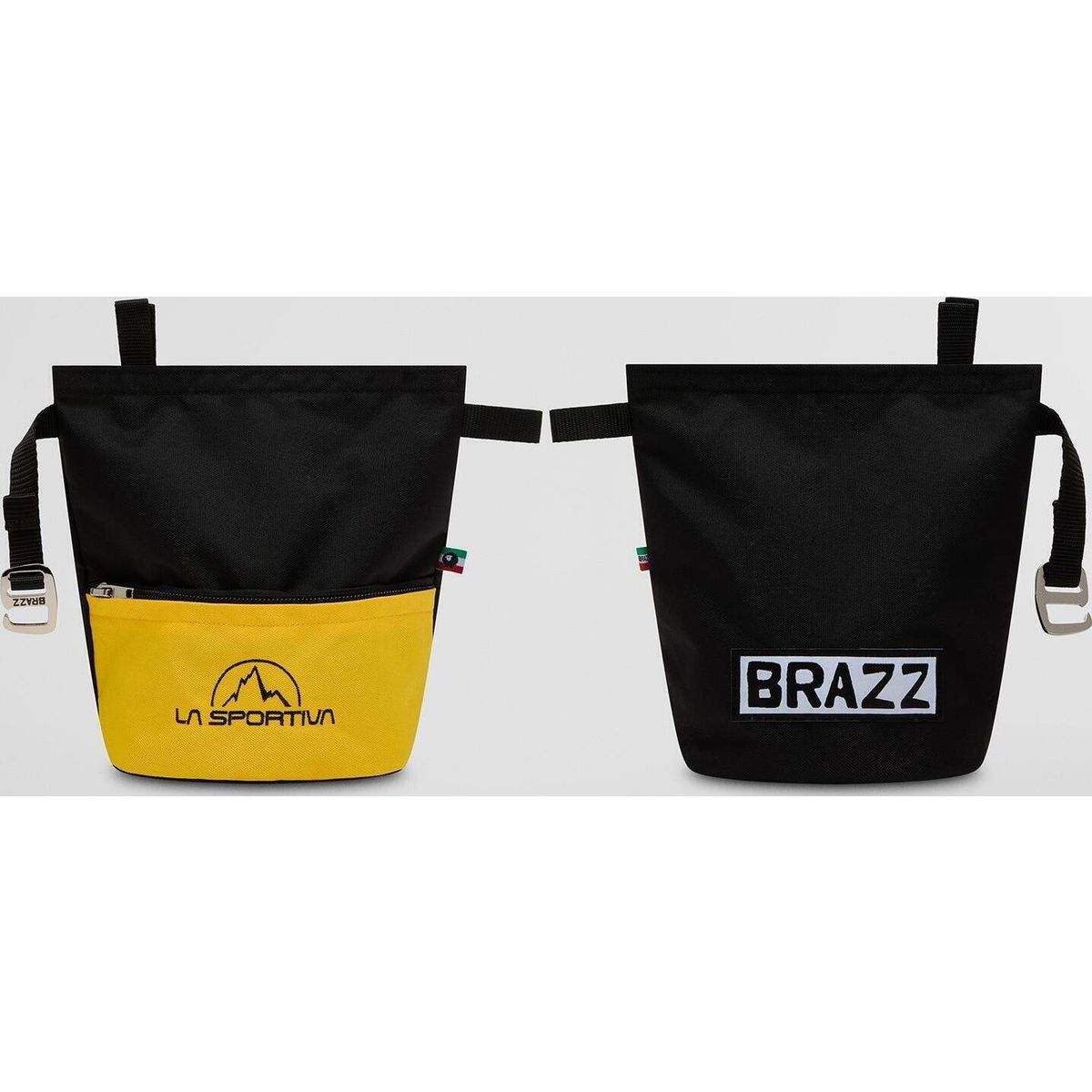 La Sportiva Leftover Chalk Bag black/yellow (K00Y00) PZ ZECC016K00Y00PZ