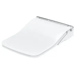 TOTO SW Washlet, multifunktionaler WC-Sitz, eckiges Design, 391x579x108mm, CleanCase, Sitzring nahtlos, TCF803CG